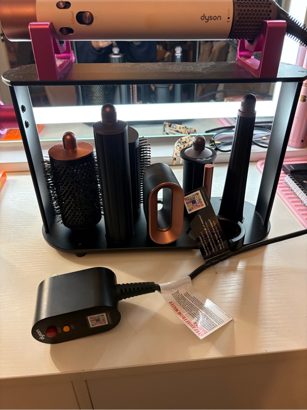 Dyson Airwrap Multi-Styler complete long Set - Pink&rose gold